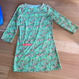 Cabana Life shift dress UPF 50 Long Sleeve